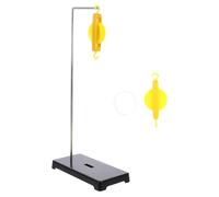 ABOOFAN Physics Experiment Pulley Block with Plastic Pulley and Bracket for School Science Teaching Enhances Students Practical Learning and Mechanical Advantage Understanding