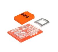 ABOOFAN Physics Optics Experiment Kit Set with Convex Lens Reflector Prism and Linear Light Source for Classroom Science Demonstrations and Teaching Tools