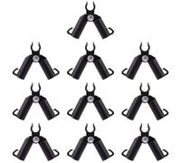 ABOOFAN Plant Plastic Connector Reusable and Easy Installation Adjustable 10pcs for 11mm Tube Plant Trellis Connector Joint Suitable for Gardening and Potting of Fruit and Flower Branches