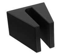 ABOOFAN Plastic Body Fat Scale Stand with Safe Protection Design and Universal Compatibility, Black Digital Scale Holder for Bathroom and Closet, Modern Sleek Storage Organizer for Compact