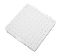 ABOOFAN Plastic Lab Sample Vial Cleaning Holder with 100 Individual Wells and Quickdrain Mesh Holes for Ultrasonic Cleaning and Fast Drying of 1.5ml and 2ml Autosampler Vials in Laboratory