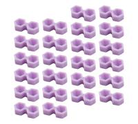 ABOOFAN Plastic Lash Cups Minimizing Waste, for Eyelash Studios Services 200pcs with Dual Hole Cone Shape and Extended Time Function for Eyelash Extension Supplies and Professional