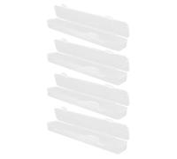 ABOOFAN Plastic Paint Brush Case 4pcs Empty Pen Boxes for Storage