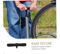 ABOOFAN Plastic Pump Grip Replacement Handle for Bicycle Tire Inflators Vintage Retro Design High-strength Material Non-slip Air Pump Handle for Repair and Maintenance