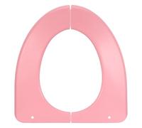 ABOOFAN Plastic Toilet Seat Cover Pad Foldable Washable Toilet Cushion for Home, Travel, and Office