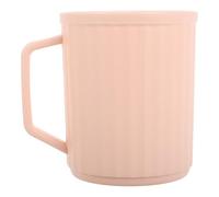 ABOOFAN Plastic Toothbrush Holder Tumbler Cup for Bathroom and Travel, Large Capacity Reusable Pp Cup with Vertical Ribbed Design, Easy to Clean and Sturdy Plastic Mug for Home Use