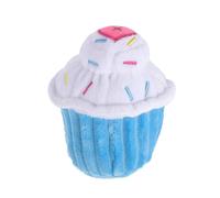 ABOOFAN Plush Soft Plush Material Ice Cream Shaped for Puppies and Pets Dog Chew with Chewing and Teeth Cleaning Features, Interactive Birthday Gift for Dogs