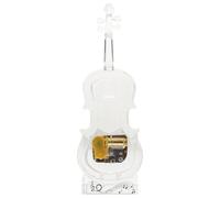 ABOOFAN Portable Acrylic Violin Music Box as Unique with Melodious Sounds, Craft Decoration and Balcony Decoration
