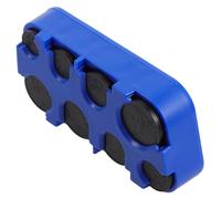 ABOOFAN Portable Change Organizer for Car with Large Capacity and Compartmentalized Design, Blue Pp Coin Storage Box with Compact and Lightweight Construction for Convenient Coin