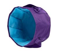 ABOOFAN Portable Folding Foot Soak Basin 15L Collapsible Foot Bath Bucket with Handle and Travel in Purple