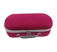 ABOOFAN Portable Hair Dryer Storage Case with Smooth Zipper and Handle Multi-section Travel Bag for and Hair Tools Compact Protective Organizer for Salon Go Use