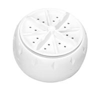 ABOOFAN Portable Mini Washing Machine USB Powered with Ultrasonic Turbine for Efficient Cleaning of Garments and Delicate Lingerie, Compact Plastic Design for Apartments and College Rooms