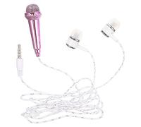 ABOOFAN Portable Miniature Microphone Plastic Voice Recording Smartphone Microphone No External Power Required Household Entertainment