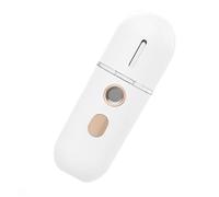 ABOOFAN Portable Nano Facial Mister, Handheld Cooling Spray for Face, 12Ml ABS Mini Steamer with Fine Water Molecules, Hydrating Mist Sprayer for Travel and Daily Skincare
