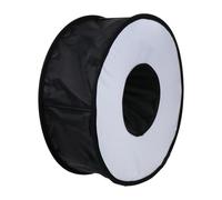 ABOOFAN Portable Photography Photo Wedding Lighting Outdoor and Portrait Foldable Shape Diffuser Sock 45cm Fabric Flash Diffuser with Magnet Hook Design for