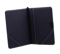 ABOOFAN Portable PU Leather Golf Scorecard Holder Blue Golf Notebook Tracker with Secure Band Yardage Book Cover Scorecard Organizer for Men Women