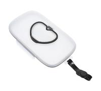 ABOOFAN Portable Wipes Dispenser Reusable Tissue Box Holder with Heart-Shaped Design Made of Sturdy Pp Material, Compact and Gentle on Baby's Delicate Skin, for Travel and Home Use