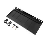 ABOOFAN Practical Easel Tray Attachment Lightweight Plastic Paintbrush Tray with Multi-Compartment Storage for Art Students and Outdoor Painters