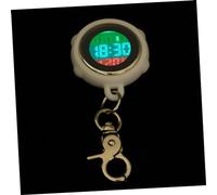 ABOOFAN Precision Pocket Watch with Key Buckle Design for Nurses Featuring Super Lightweight Silicone Material and Easy to Check Time Function, for Nurses Working in The Hospital Or Daily