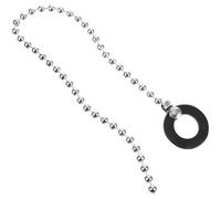 ABOOFAN Professional Cymbal Extension Chain Drum Accessory for Drummers Made of Sturdy Alloy in Black, Prolonging the Sound with Convenient Use for Drum Kits and Jazz Percussion