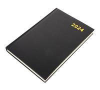 ABOOFAN PU Leather Schedule Book Lightweight Daily Planner Notebook for Students and Professionals Multi-purpose Handbook with To-do List for Management