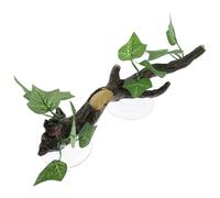 ABOOFAN Realistic Resin Snake Climbing Branch Aquarium Decor with Fake Branches, Lightweight Reptile Accessories for Habitat Decoration in Fish Tanks and Aquatic Animals, for Household Or