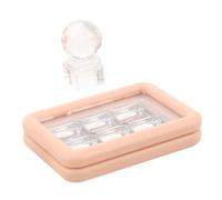 ABOOFAN Refillable Magnetic Makeup Palette Compact Organizer with Stamp for DIY Eyeshadow Lipstick Blush Powder Travel Case Portable Cosmetic Pans Holder