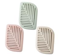 ABOOFAN Refrigerator Deodoriser 3pcs Air Purifying Case Charcoal Box for Fridge Freezer Color