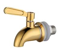 ABOOFAN Replacement Beer Barrel Faucet Spigot for Home Bar Beverage Dispenser Wine Bucket Tap Stainless Steel Draft Beer Accessory