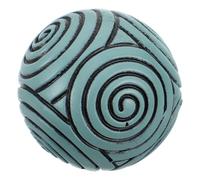 ABOOFAN Resin Zen Garden Sphere Desktop Relaxation Tool with Japanese Spiral Pattern, Elegant Miniature Landscape Decor for Meditation and Yoga Enthusiasts, Wear-resistant Calming