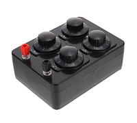 ABOOFAN Resistor Kit Variable Box Ohm Resistance Substitution Box Educational Teaching Instrument