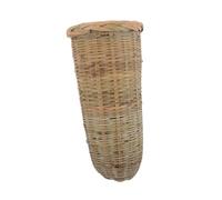 ABOOFAN Reusable Bamboo Brewing Filter Basket Large Capacity Fine Mesh Spider Hop Strainer for Wine and Beer Brewing with Advanced Sediment Separation and Saving Filtration