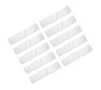 ABOOFAN Reusable Makeup Hair Bands Headbands 48pcs Non-woven Fabric Elastic Lightweight with Convenient Closure for Spa, Bath, and Skincare Use