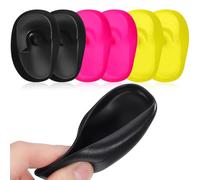 ABOOFAN Reusable Plastic Ear Protectors Preventing Water Or Dyes from Entering The Ears 6pcs for Hair Dyeing and Shampooing Suitable for Adults and Elders Hair Colouring