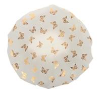 ABOOFAN Reusable Shower Cap for Women with Double Layer Waterproof Design and Elastic Band, Extra Large Light Green Bathing Hat Prevents Hair from Getting Wet, for Shower and Hair Mask