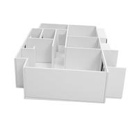 ABOOFAN Scale DIY Miniature Apartment Model Kit with Precise House Structure Unfinished Architectural Layout for Crafting Learning and Visualization of Two-bedroom Floor Plan