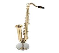 ABOOFAN Set Decorative Saxophone Ornament Musical Adornment Photo Prop Tenor Sax Model Safe for Boys and Girls