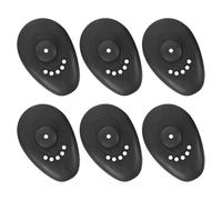 ABOOFAN Silicone Ear Covers Soft Ear 3 Pairs for Hair Dye, Smooth Application, Easy to Wear, Black for Hairdressing and in Barbers
