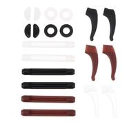 ABOOFAN Silicone Eyewear Straps with Ear Hooks Adjustable Anti-slip Glasses Chains for Outdoors and Biking, Does Not Soak up Sweat or Get Dirty, for Family and Friends
