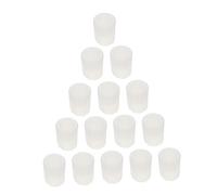ABOOFAN Silicone Shot Glass Mold Glass Shape Ice Molds 10pcs Creative Single Hole Design Flexible Non-Stick for Party Bar Use