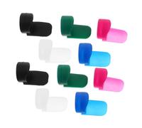 ABOOFAN Silicone Thumb Rest Pads round Shape 10pcs for Clarinet Clarinet Finger Cushions with Long Handle Structure, Comfortable and Universal Fit for Professional Performances
