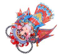 ABOOFAN Silk Peking Characters Doll Figurine Traditional Chinese Unique Souvenir for Home Decoration Cultural Appreciation