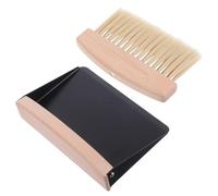 ABOOFAN Small Table Broom Dustpan Kit Practical Desktop Cleaning for Home Office