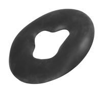 ABOOFAN Soft Facial Relax Silicone Pillow with Comfort Face Pad Cushion for Massage Headrest for Bed, Black Silicone Material, Softness Mimics Human Fat, for Beauty Beds and Travel