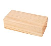 ABOOFAN Solid Wood Yoga Block Light Yellow, Lightweight Sturdy Yoga Accessory for Pilates and Meditation, Non-Toxic Natural Material Suitable for Home and Studio Use