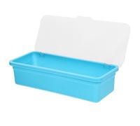 ABOOFAN Stackable Plastic Cutlery Storage Box with Lid Drainer Basket Kitchen Utensil Organizer for Chopsticks Silverware and Tableware Crack-resistant Container for Drying and Storage