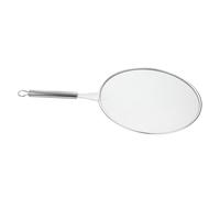 ABOOFAN Stainless Steel 25cm Frying Pan Splatter Screen Fat Splatter Guard Fine Mesh for Kitchen Use