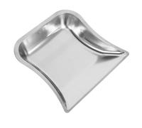 ABOOFAN Stainless Steel Dustpan Ergonomic Grip for Efficient Cleaning Dustpan for Kitchen Office Bathroom and Garage Use Reusable Practical for Management