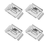 ABOOFAN Stainless Steel Embedding Base Mold with Precision Cutting and Temperature Resistant Features 4pcs Histology Tissue Paraffin Processing Tray for Sectioning for Pathology Labs