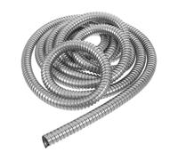 ABOOFAN Stainless Steel Metal Conduit Cable Protector for Organizing and Hiding Wires and Data Cables Wall Wire Hider with Extended Coverage for Entertainment Centers and Computer Station